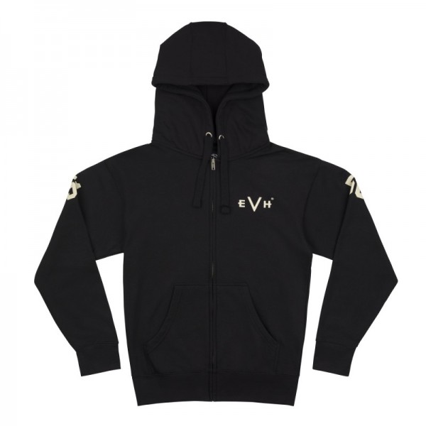 EVH EVH 5150 ZIP HOODIE, BLACK, XXL