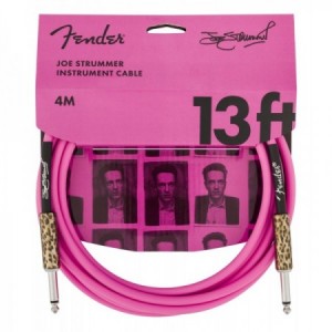 FENDER CABLE STRUMMER PINK LEOPARD 4 METROS