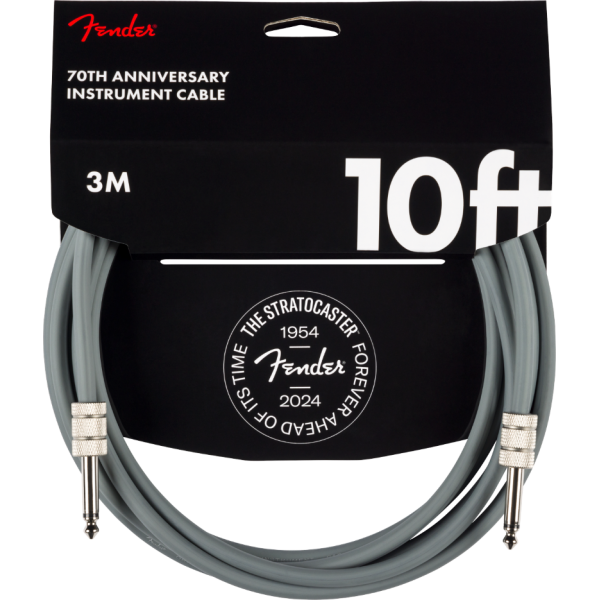 FENDER ANNIVERSARY CABLE GRY 3 METROS