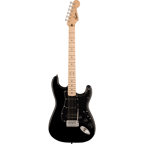 SQUIER SONIC STRATOCASTER HSS MN BLACK