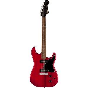 SQUIER PARANORMAL STRATOSONIC CRIMSON RED TRANSPARENT