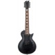 LTD EC-258 BLACK SATIN 8 CUERDAS