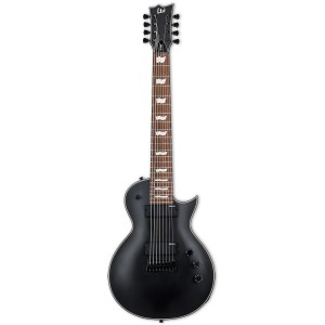 LTD EC-258 BLACK SATIN 8 CUERDAS