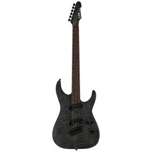 LTD M-1000 MULTI-SCALE SEE THRU BLACK SATIN