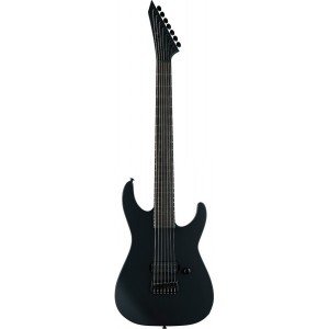 LTD M-7B HT BLACK METAL BLACK SATIN 7 CUERDAS