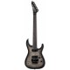 LTD M-1007B QM CHARCOAL BURST SATIN