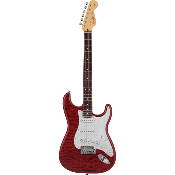 FENDER 2024 HYBRID II STRAT RW QUILT RBL