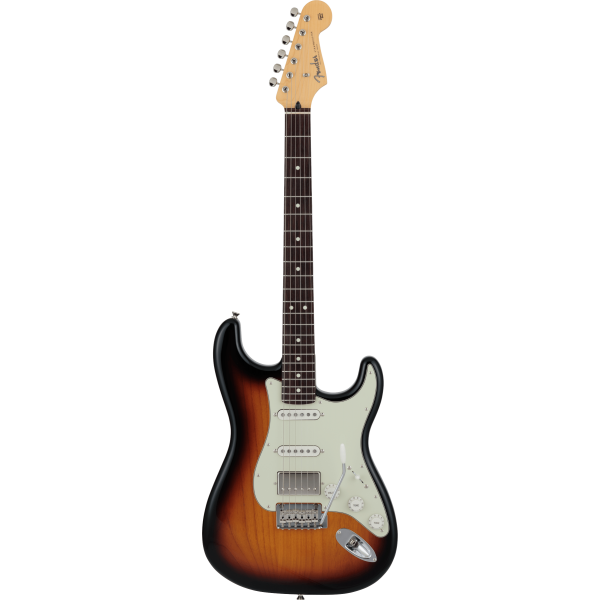 FENDER 2024 HYBRID II STRAT HSS RW 3TS