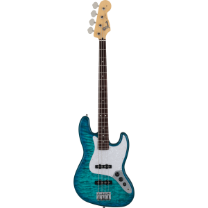 FENDER 2024 HYBRID II JAZZ BASS RW QUILT AQM