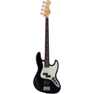 FENDER 2024 HYBRID II JAZZ BASS PJ RW BLK