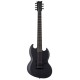 LTD VIPER-7 BARITONE BLACK METAL BLACK SATIN