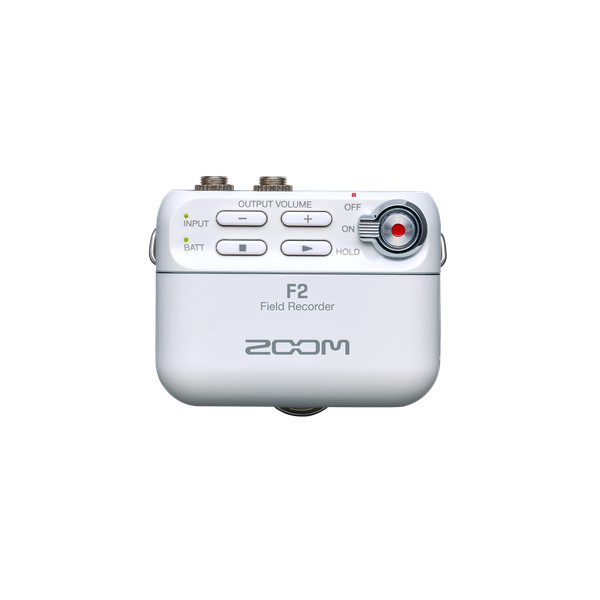 ZOOM F2 WHITE