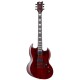 LTD VIPER-1000 MAHOGANY SEE THRU BLACK CHERRY