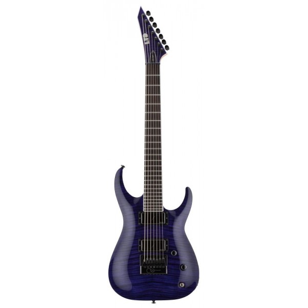 LTD SH-7 EVERTUNE SEE THRU PURPLE 7 CUERDAS 