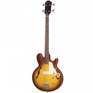 EPIPHONE JACK CASADY FRETLESS AGED ROYAL TAN