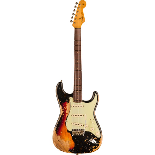 FENDER CUSTOM SHOP 63 STRAT SUPHREL - SFABLK/3TSB