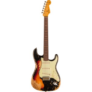 FENDER CUSTOM SHOP 63 STRAT SUPHREL - SFABLK/3TSB