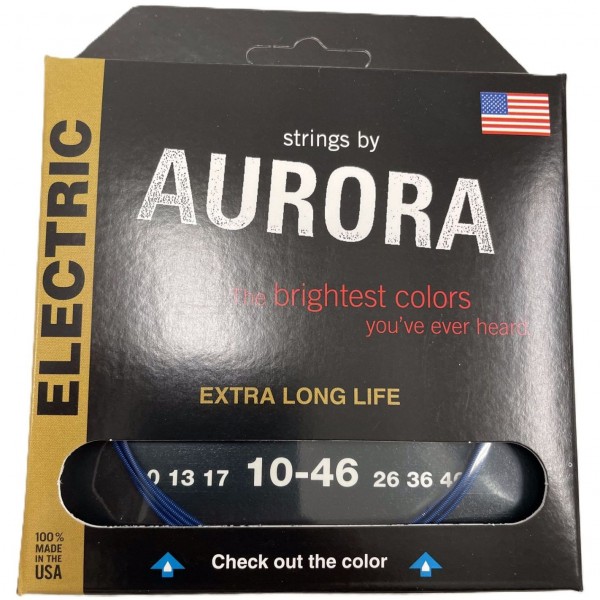 AURORA STRINGS ELECTRICA BLUE 10-46