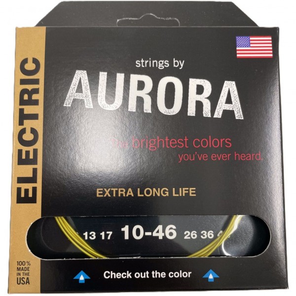 AURORA STRINGS ELECTRICA YELLOW 10-46