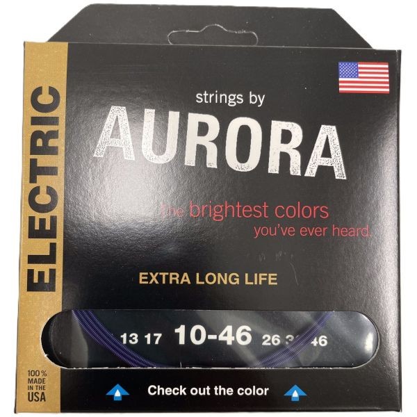 AURORA STRINGS ELECTRICA PURPLE 10-46