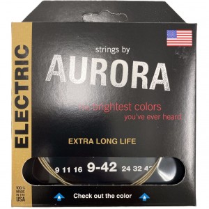 AURORA STRINGS ELECTRICA GOLD 09-42