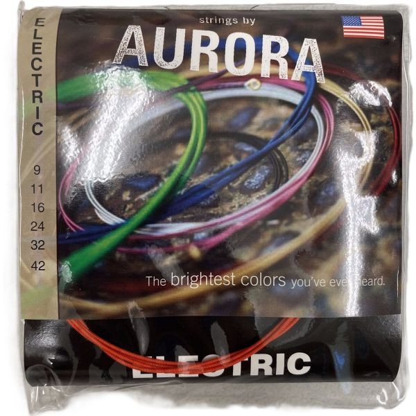 AURORA STRINGS ELECTRICA NITRO ORANGE 09-42