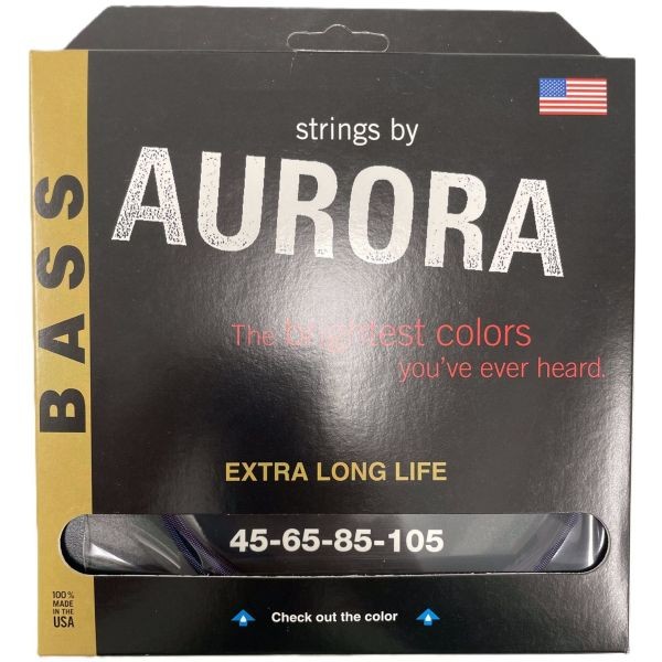 AURORA STRINGS BAJO PURPLE 45-105