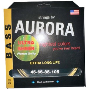 AURORA STRINGS BAJO ULTRA-SHEER GOLD 45-105