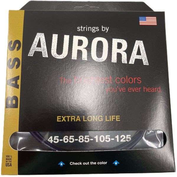 AURORA STRINGS BAJO PURPLE 45-125