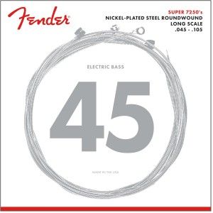 FENDER 7250 NICKEL PLATED STEEL RW 45-105