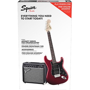 Packs Squier de guitarra y amplificador