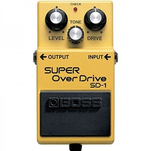 Pedal Overdrive para guitarra