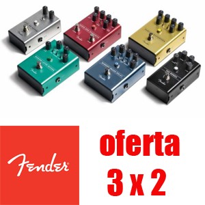 Oferta Pedales Fender 3x2